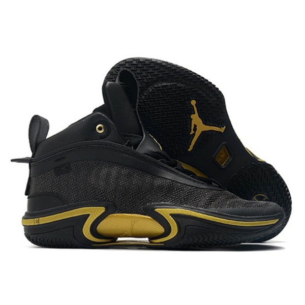 Air Jordan 36 Black Metallic Gold
